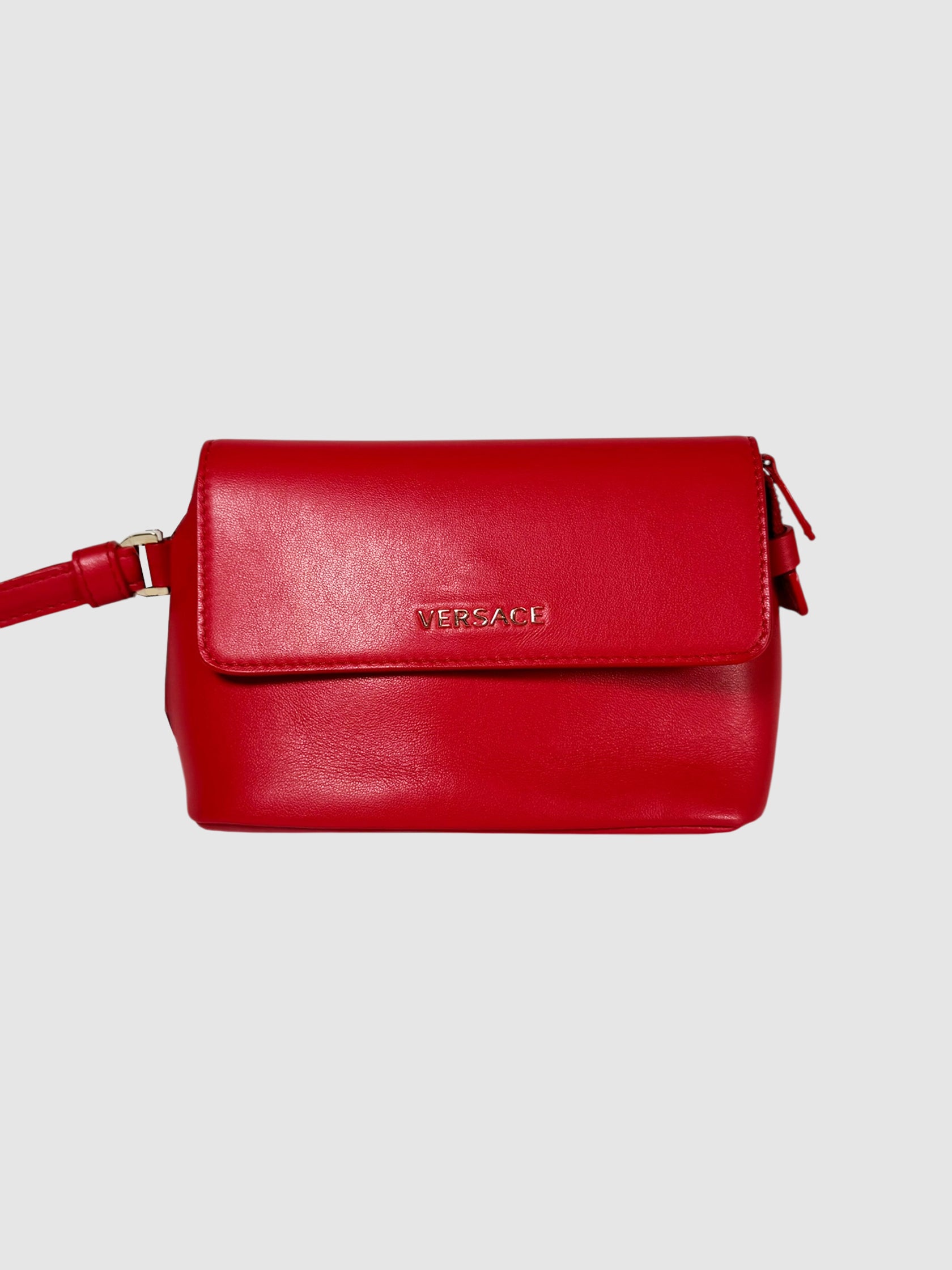 Leather Wristlet Clutch