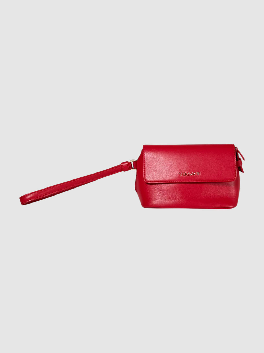 Leather Wristlet Clutch