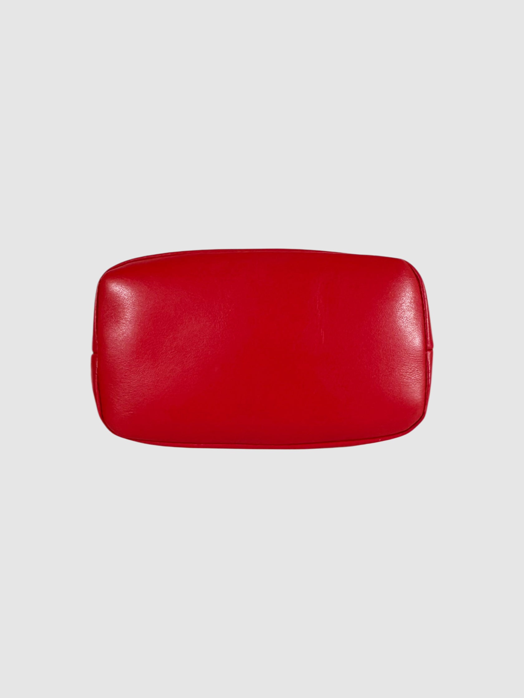 Leather Wristlet Clutch