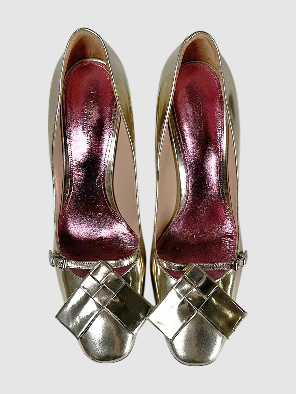 Intrecciato Heel Pumps