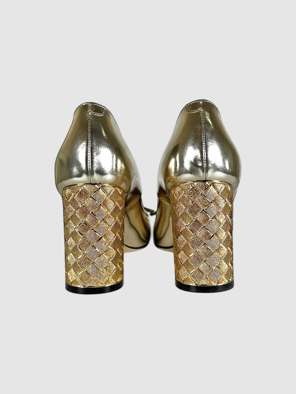Intrecciato Heel Pumps