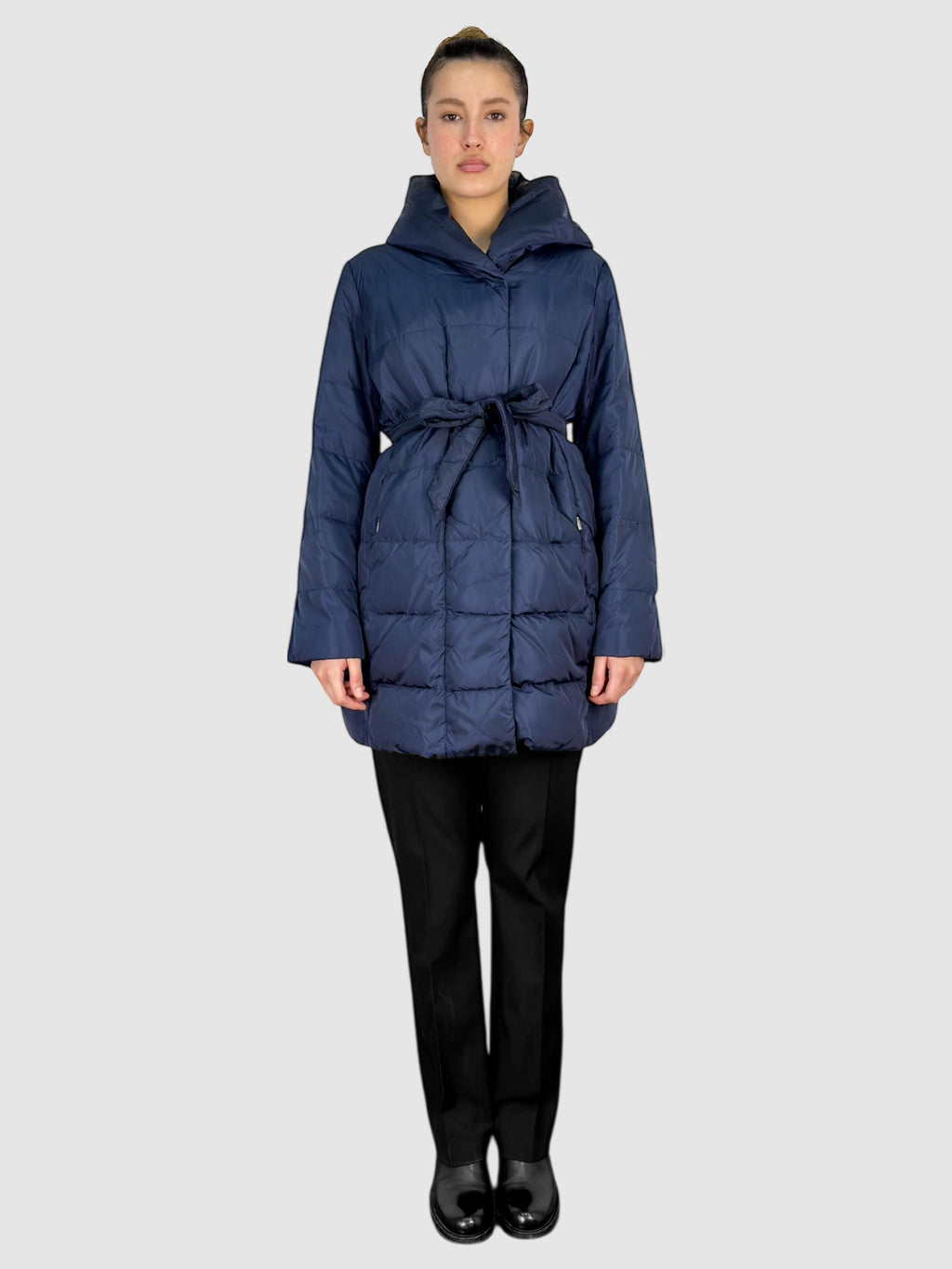 Belted Puffer Jacket