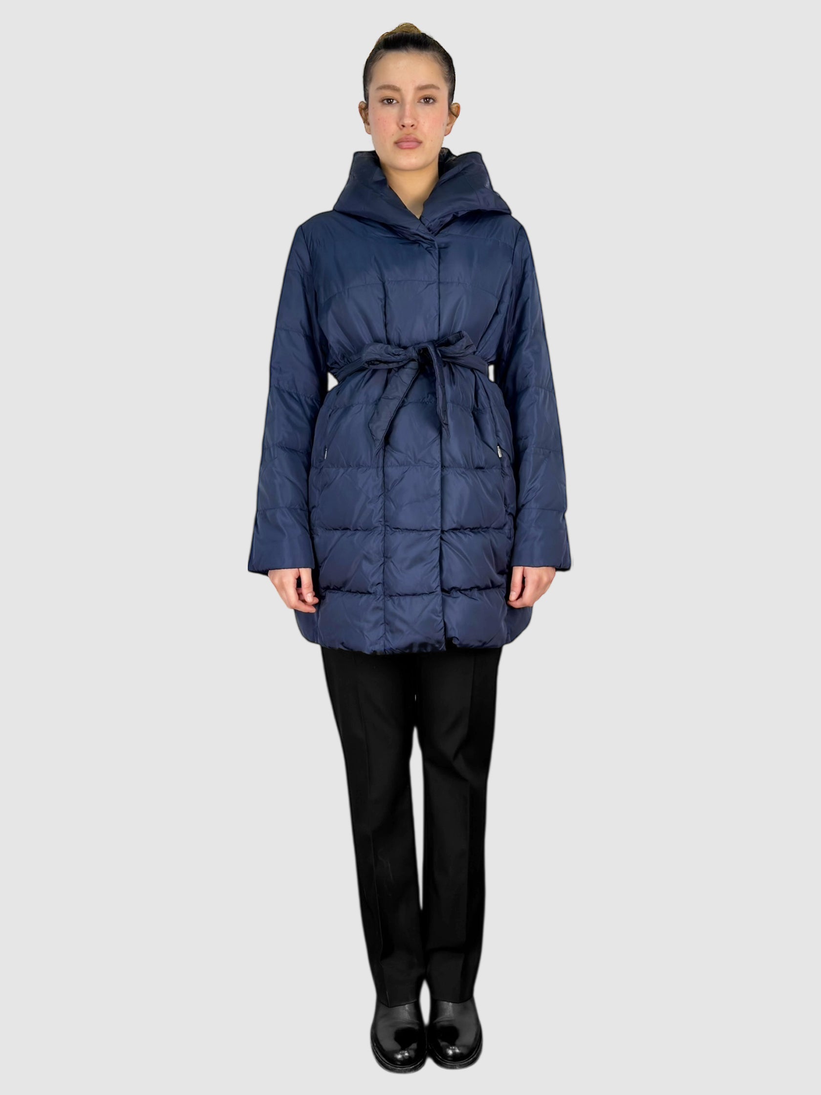 Belted Puffer Jacket