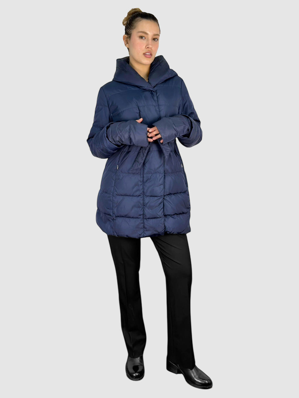 Belted Puffer Jacket
