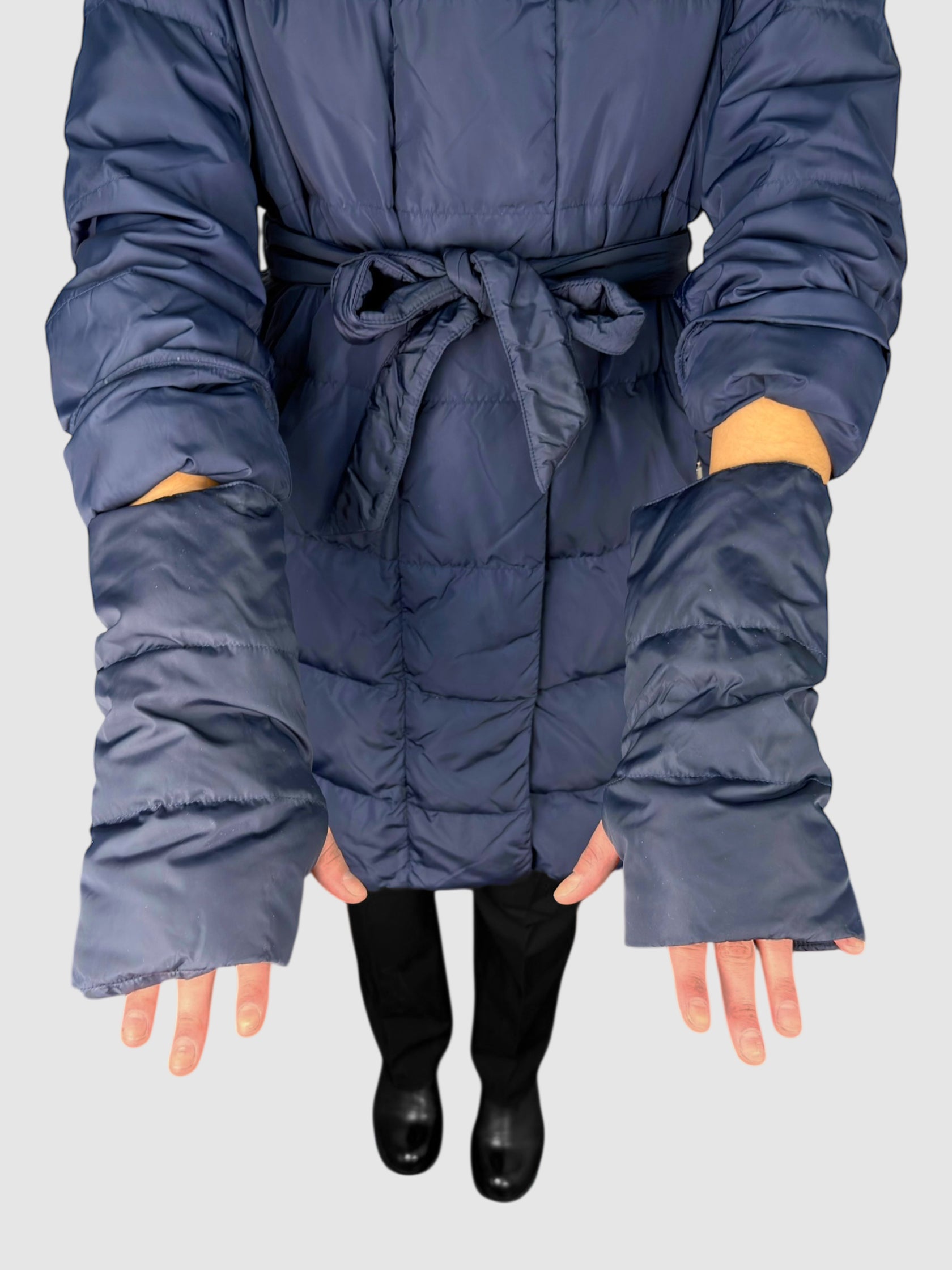 Belted Puffer Jacket