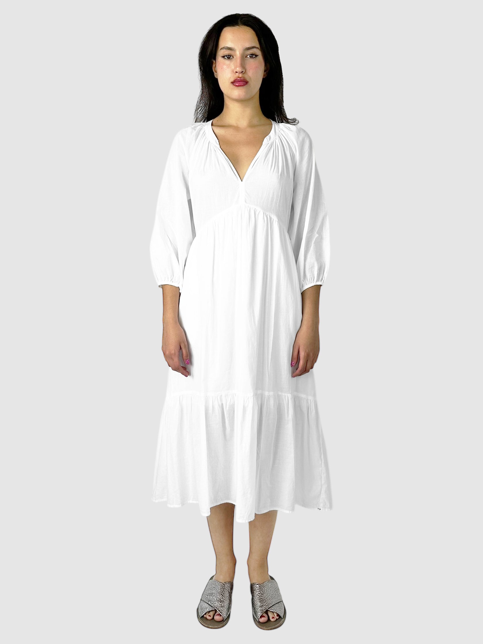 Vie V-Neck Maxi Dress