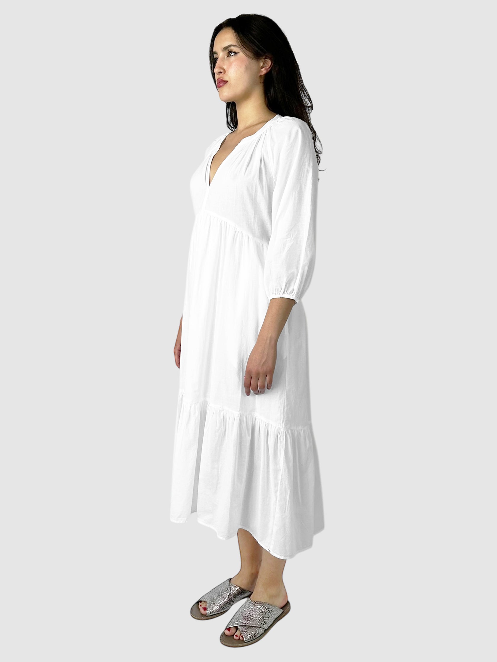Vie V-Neck Maxi Dress