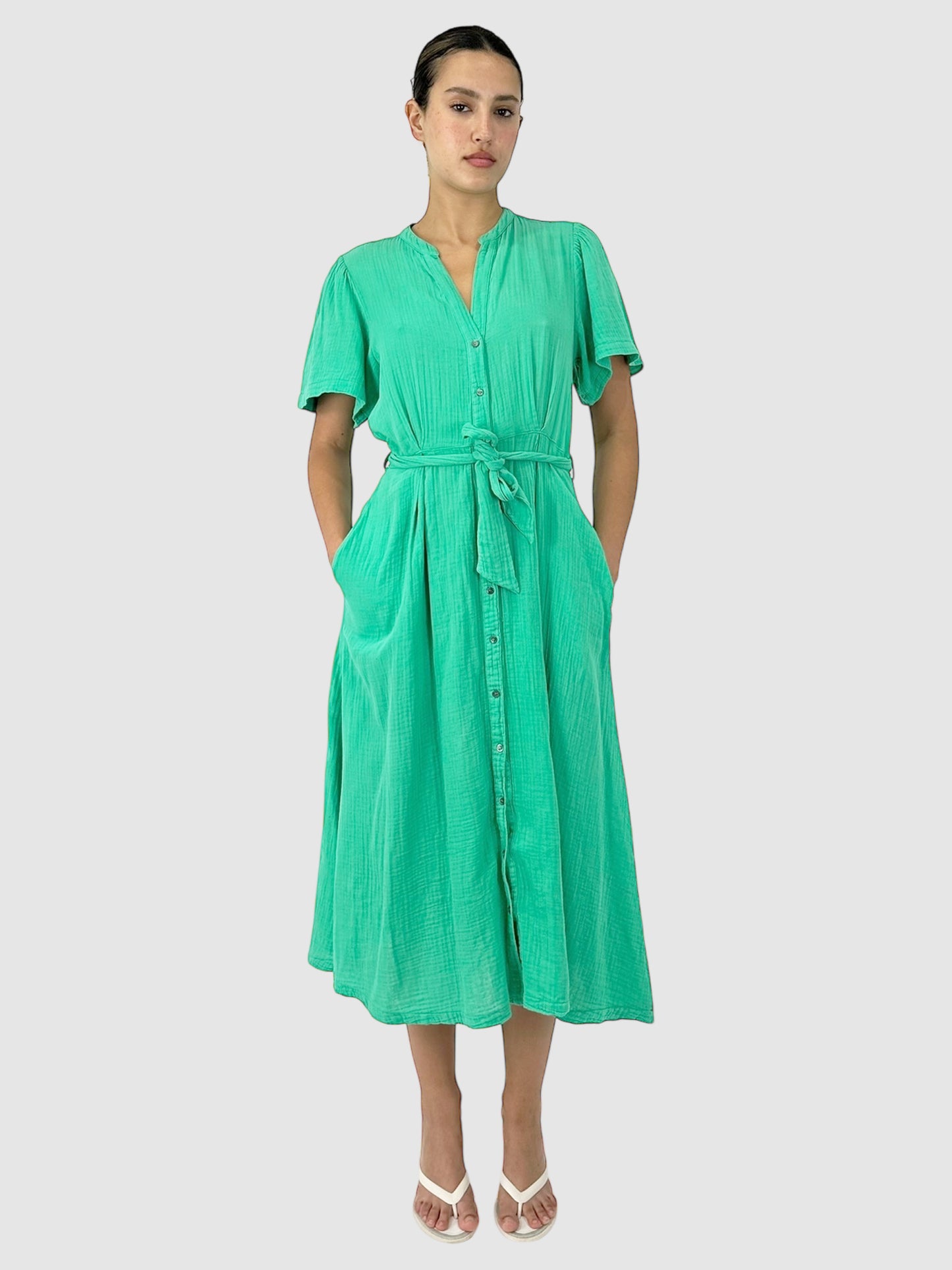 Button-Up Dress