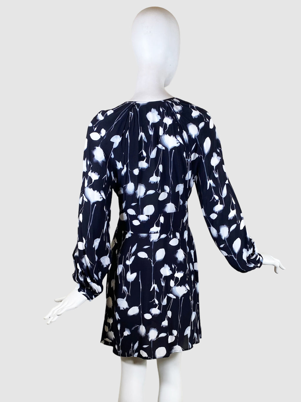 Equipment Floral Pleated Accent Dress - Size 6