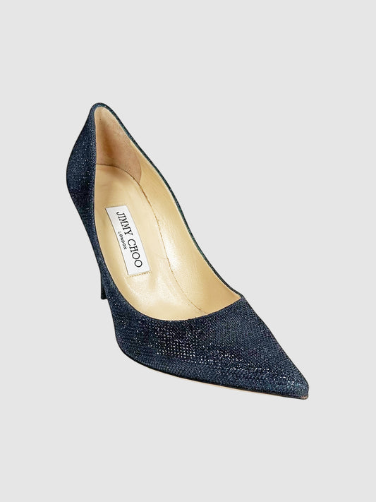 Glitter Agnes Pumps