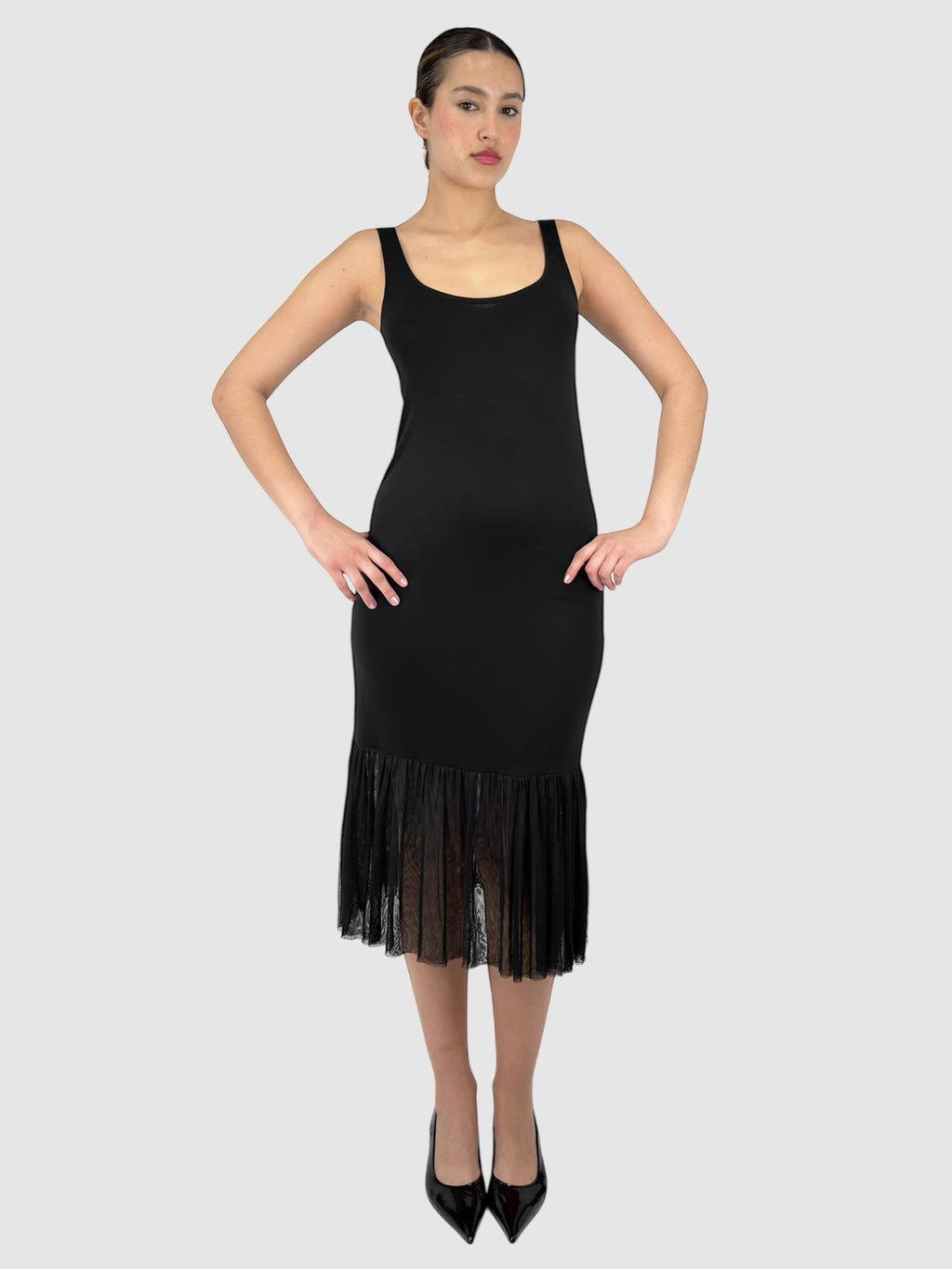 Sleeveless Midi Dress