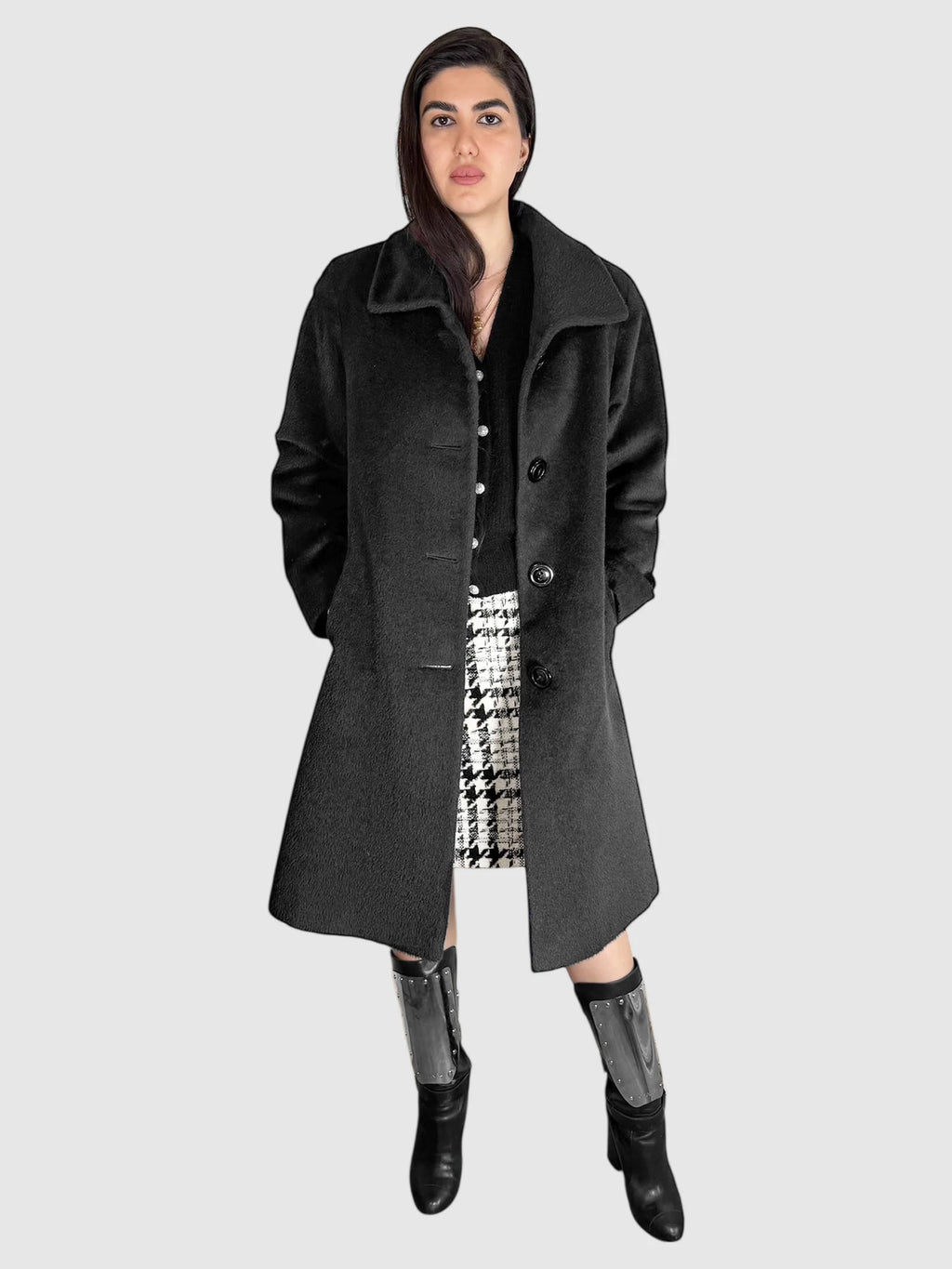 Wool Mohair Cardigan