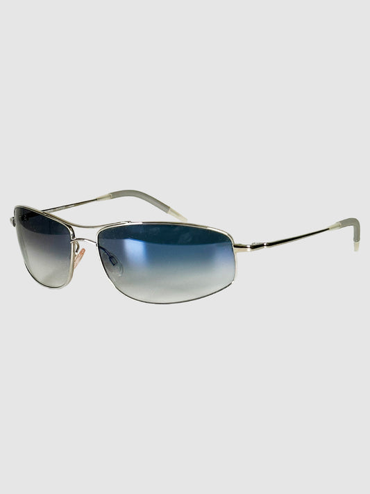 Oliver People VFX Photochromic Aviator Gradient Sunglasses