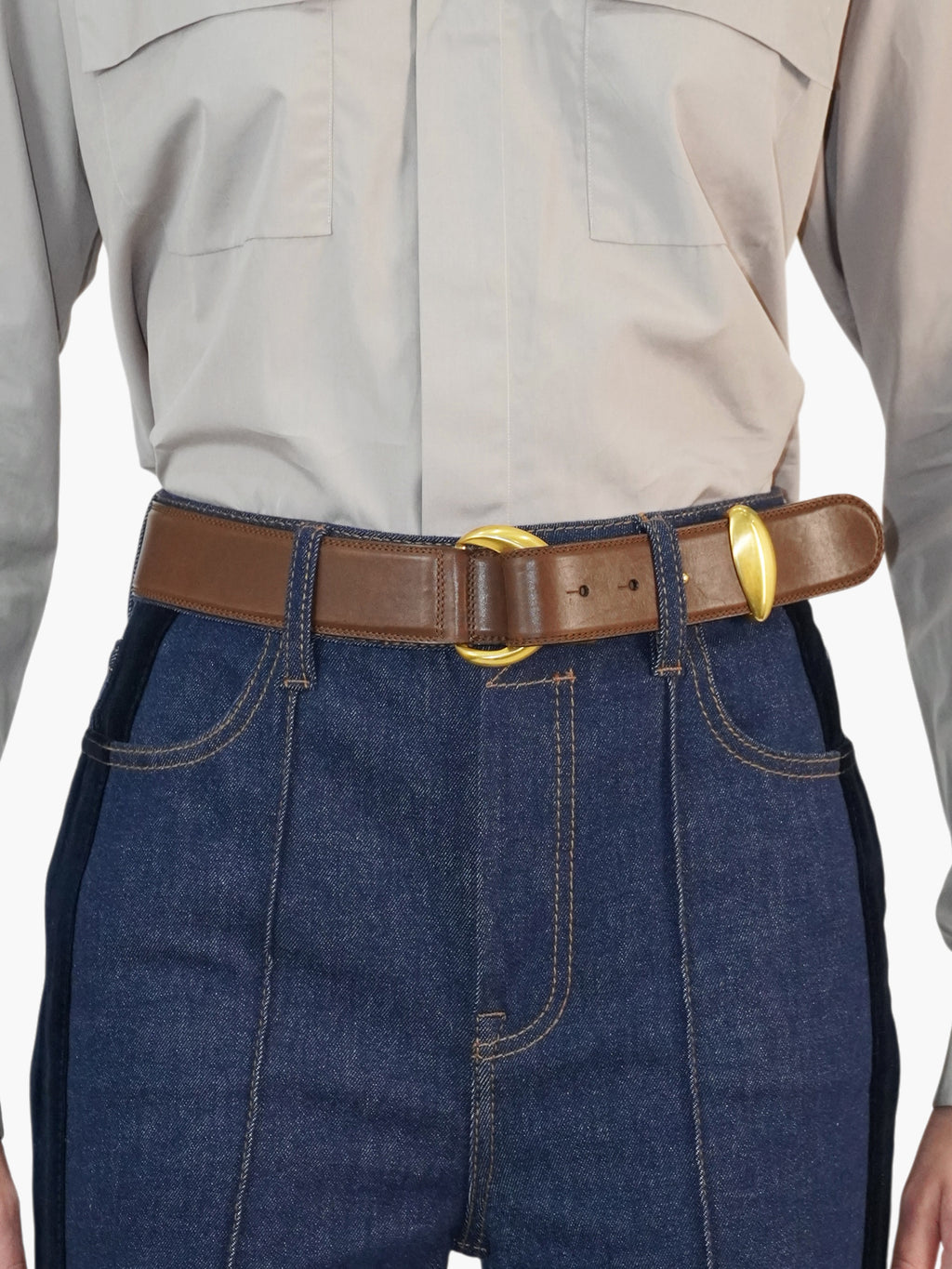 Fold-Over Front Belt