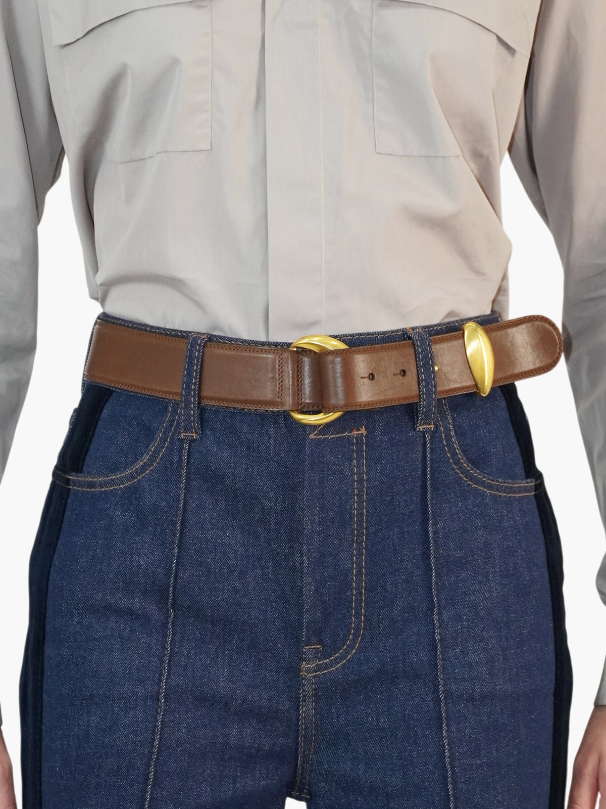 Fold-Over Front Belt