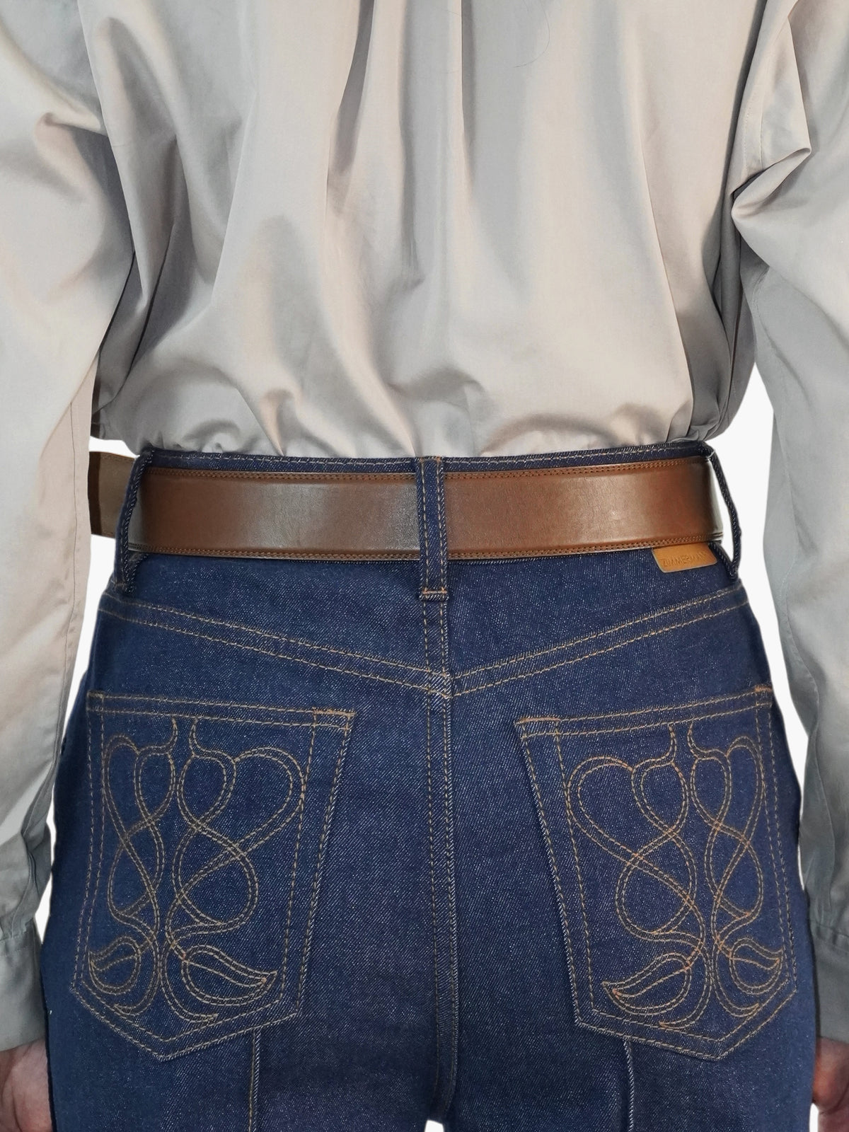 Fold-Over Front Belt