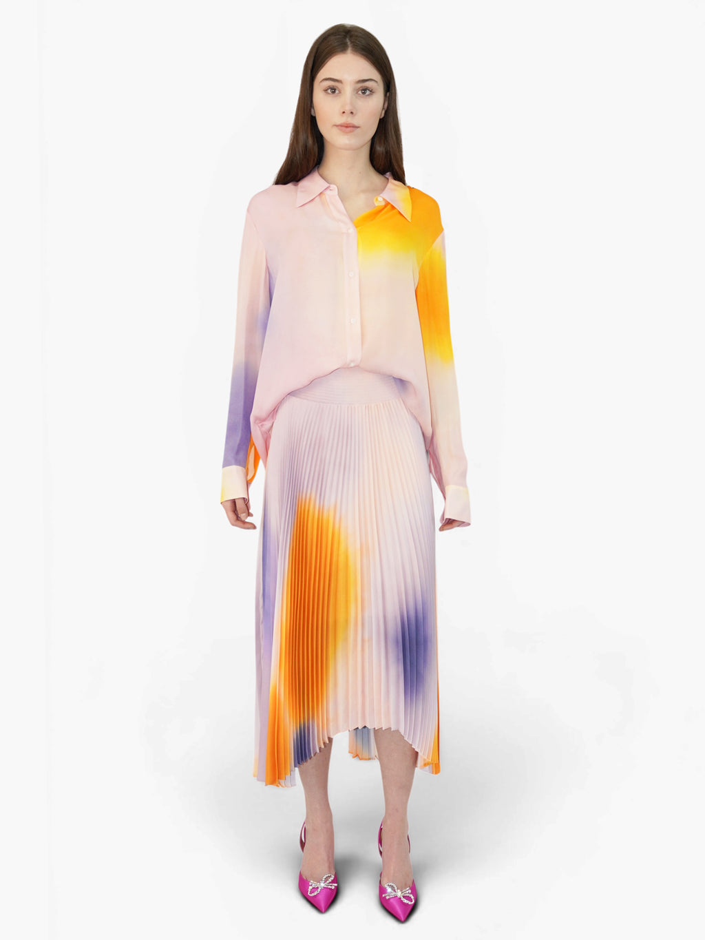 Sonali Pleated Skirt