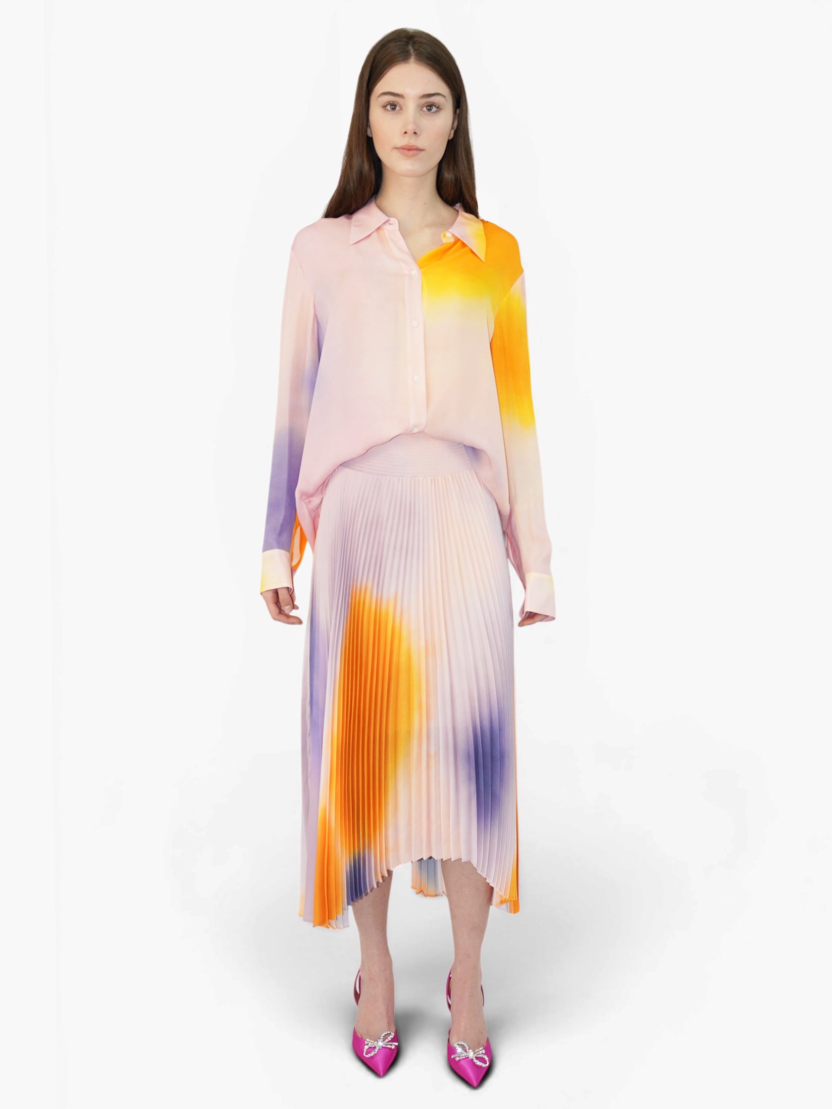 Sonali Pleated Skirt