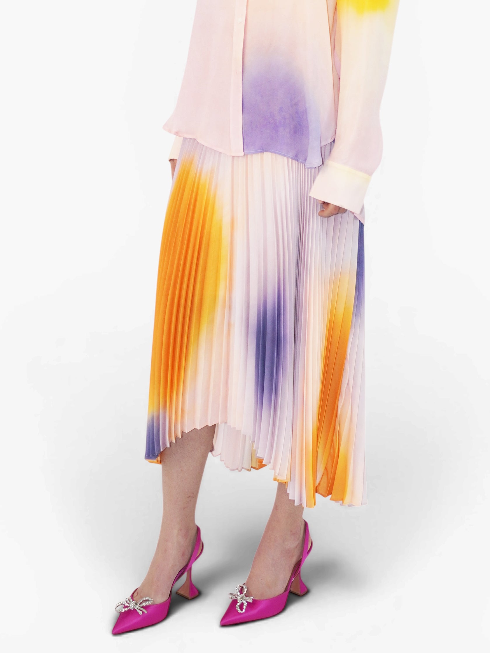 Sonali Pleated Skirt