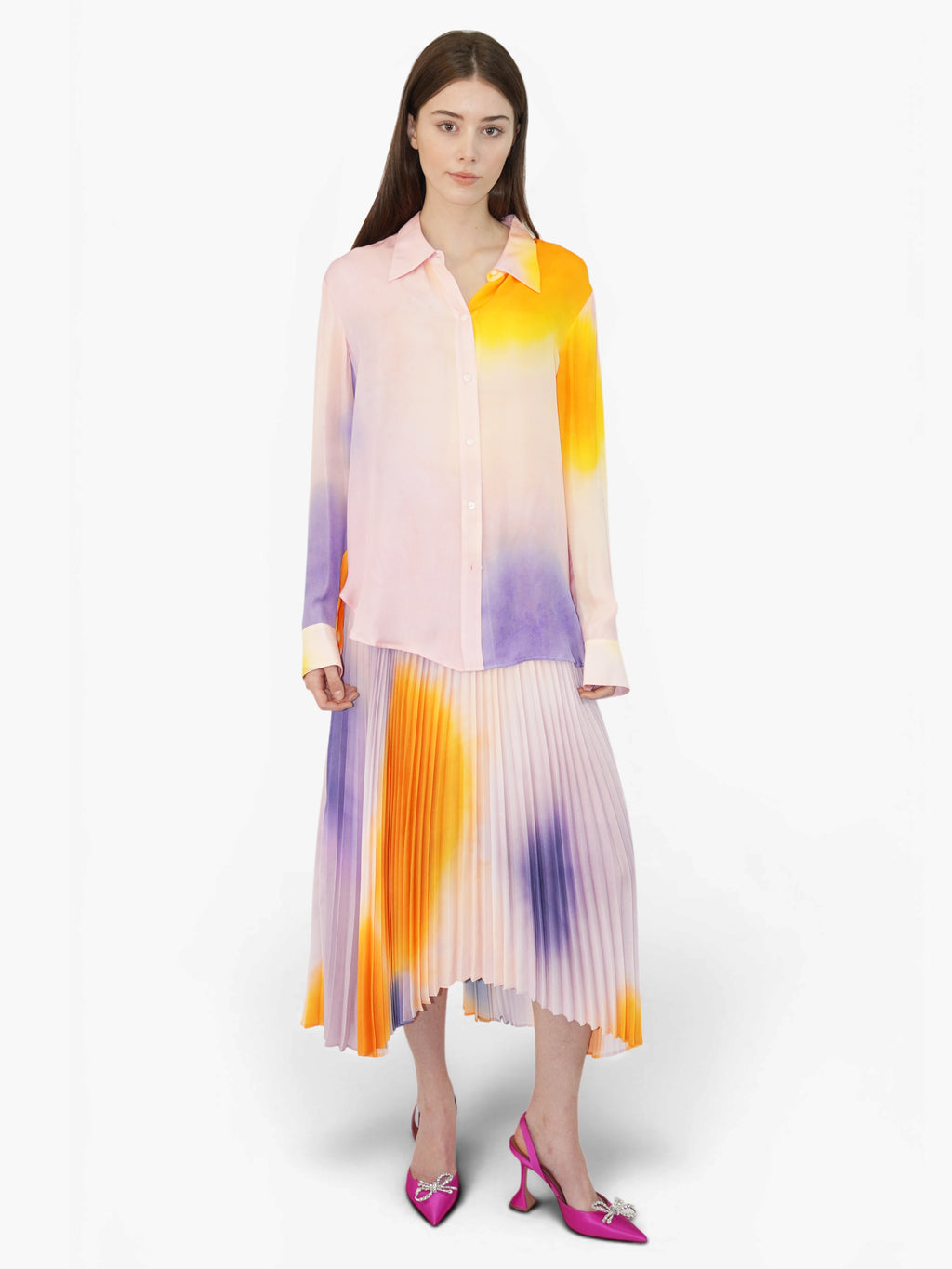 Sonali Pleated Skirt