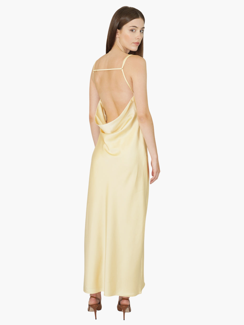Satin Maxi Dress