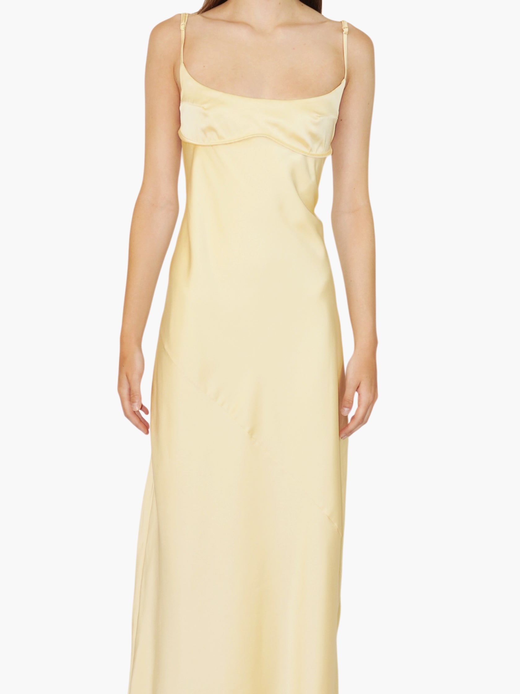 Satin Maxi Dress
