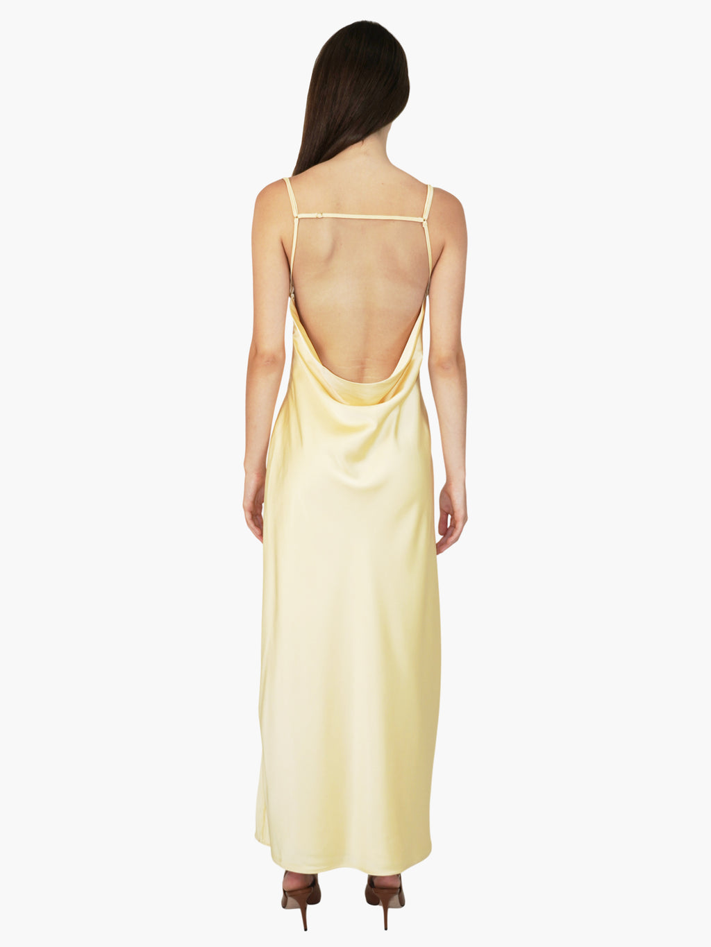 Satin Maxi Dress