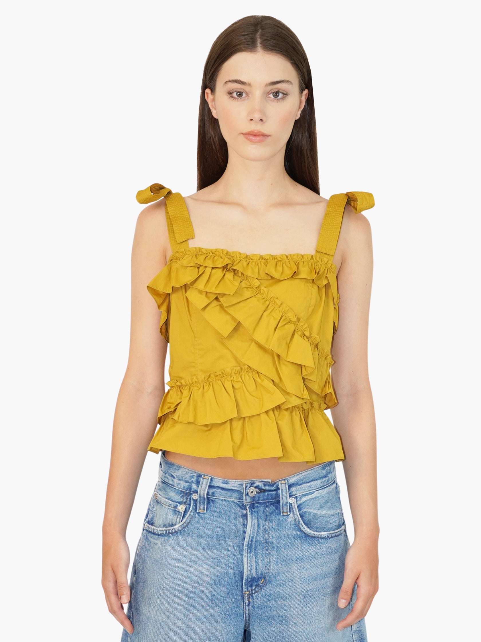 Cleo Ruffled Top