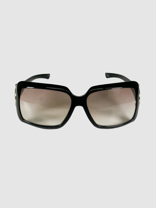 Gucci Horsebit Accent Square Sunglasses