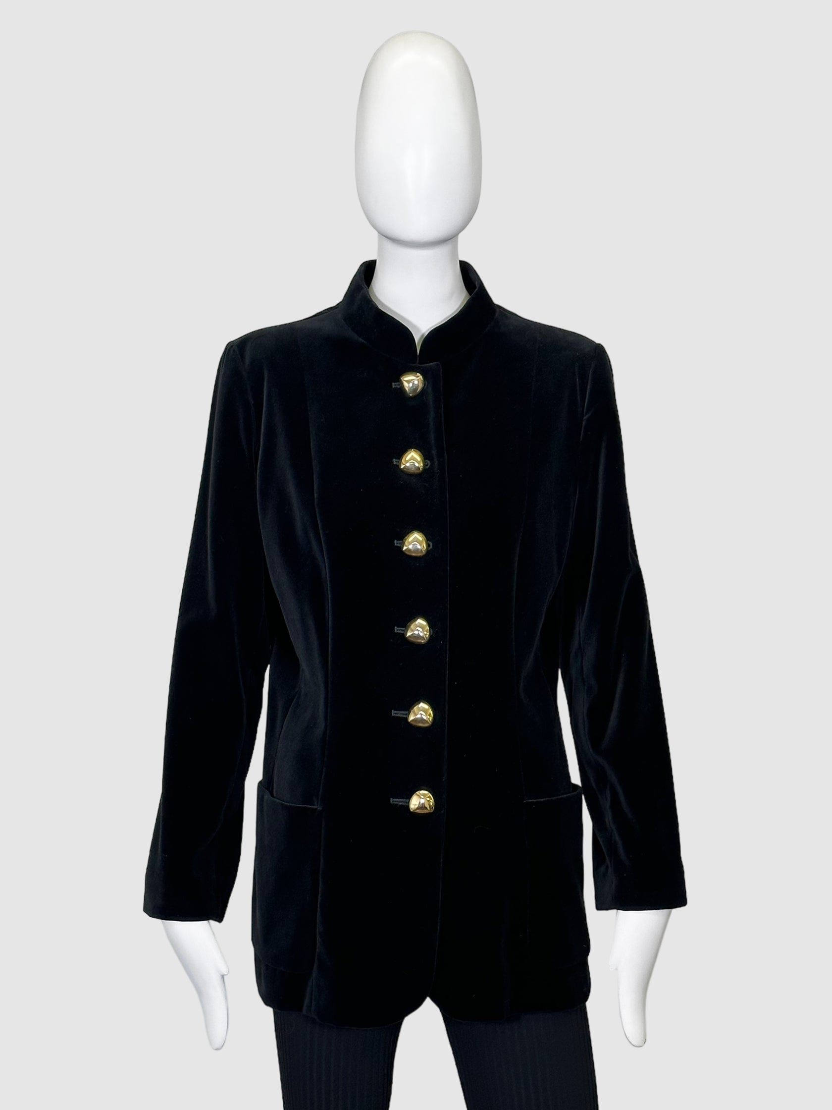 Encore Velvet Blazer - Size 10