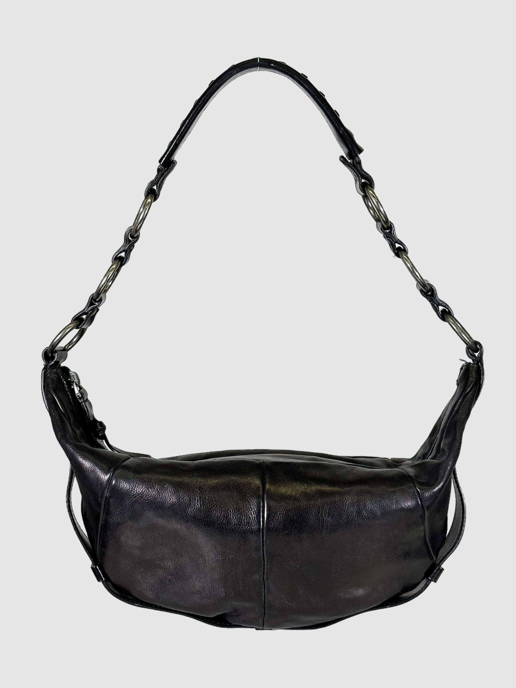 Rive Gauche Mombasa Leather Hobo Bag