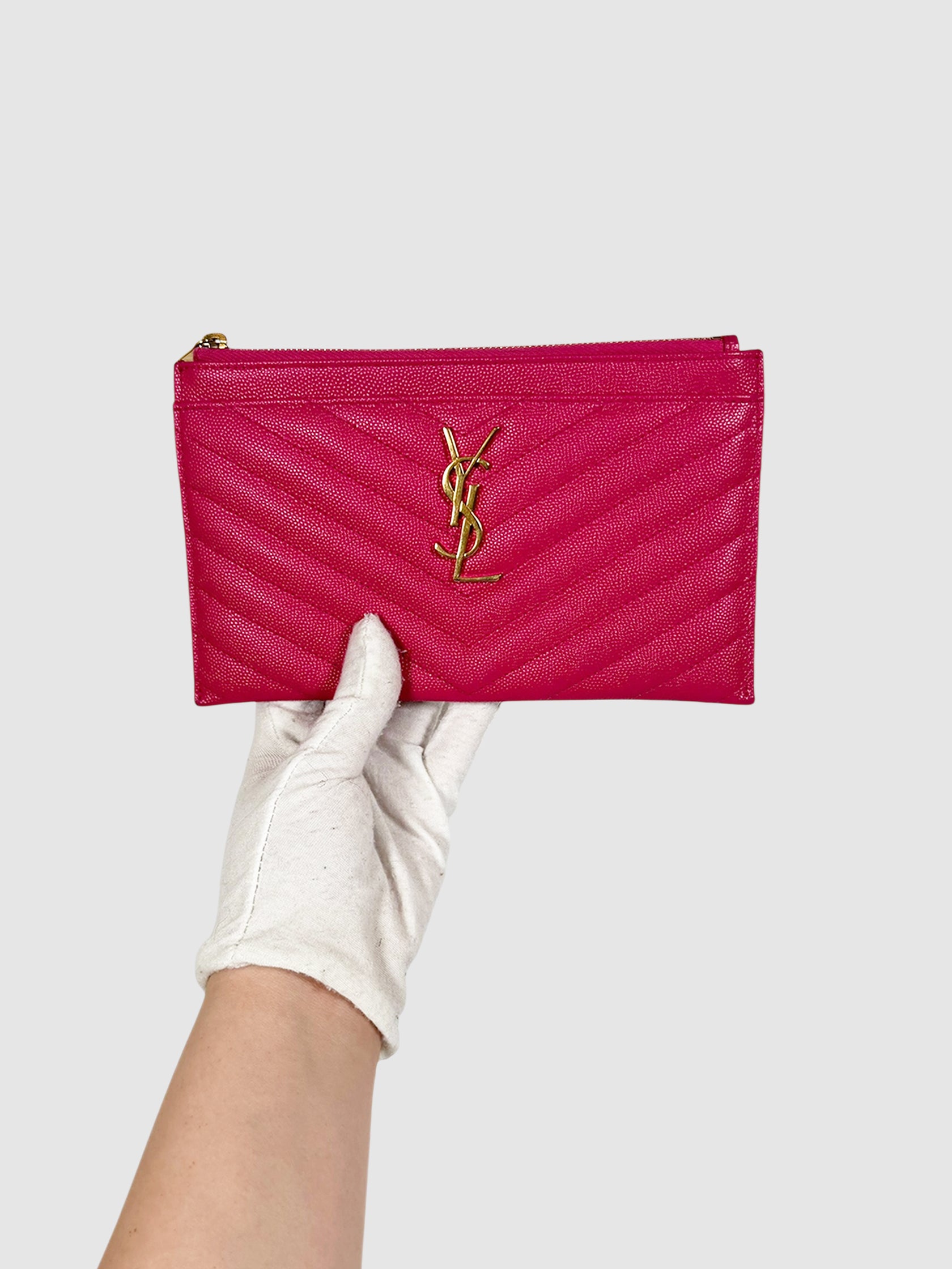 Monogram Bill Pouch