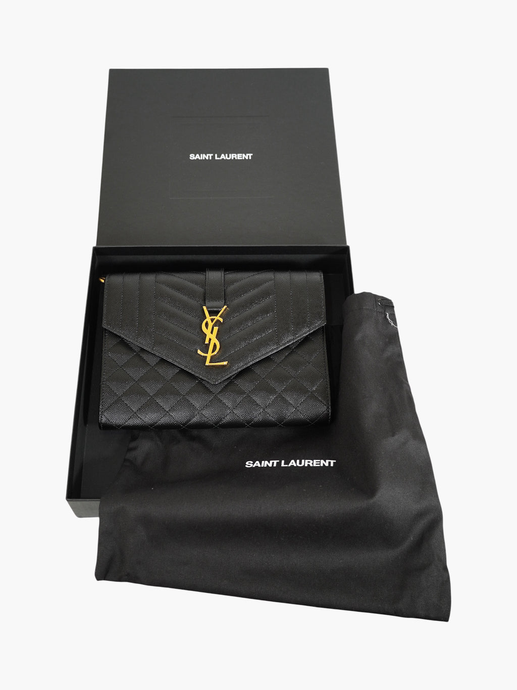 Envelope Matelasse Clutch
