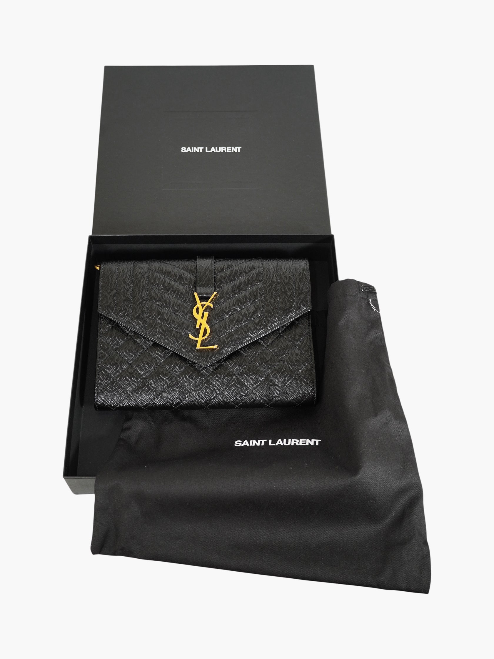 Envelope Matelasse Clutch