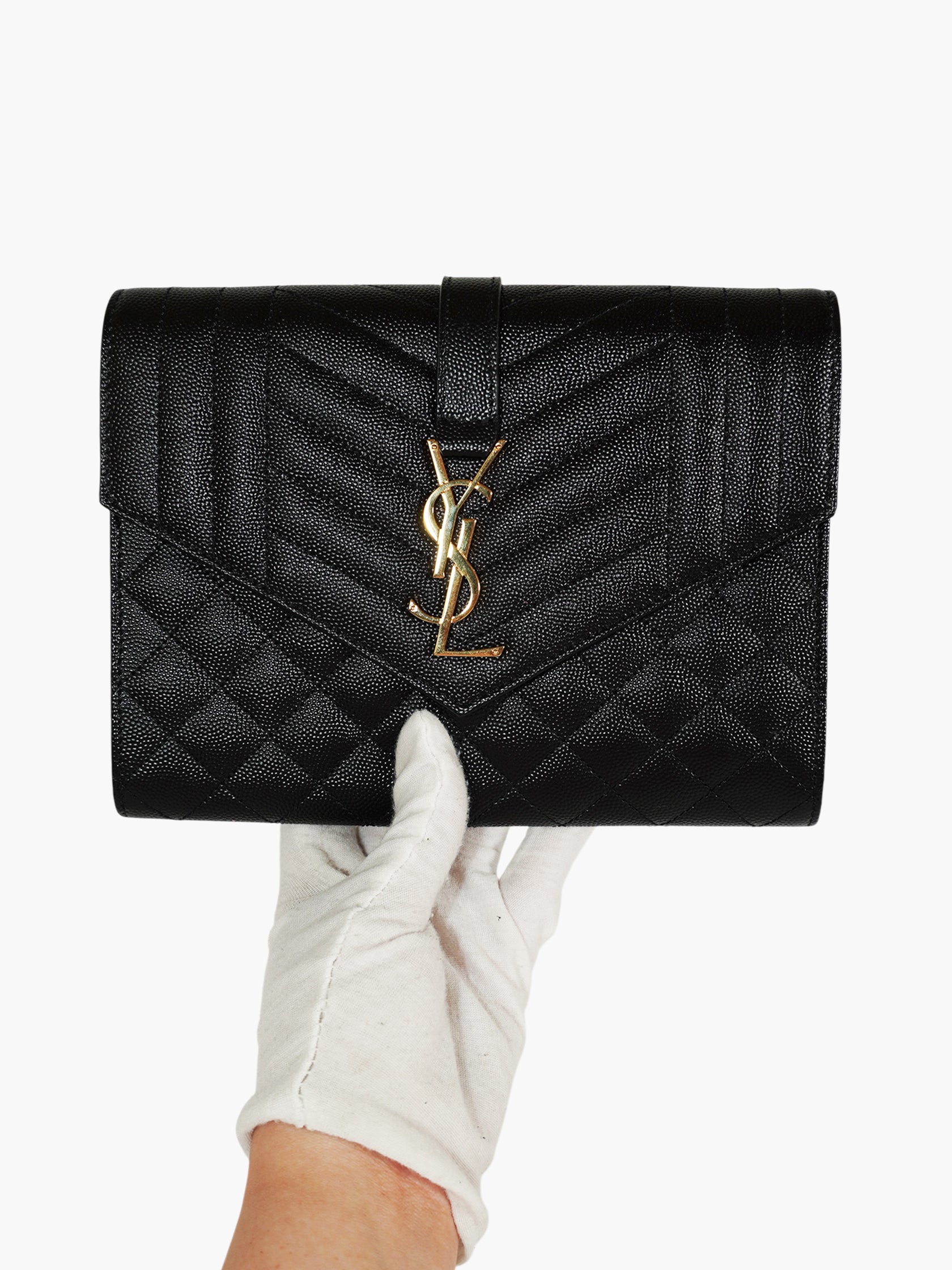 Envelope Matelasse Clutch