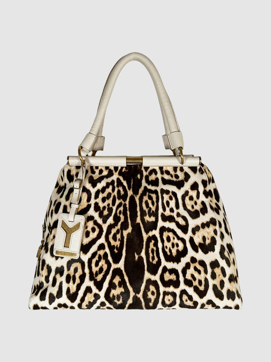 Leopard Print Majorelle Bag