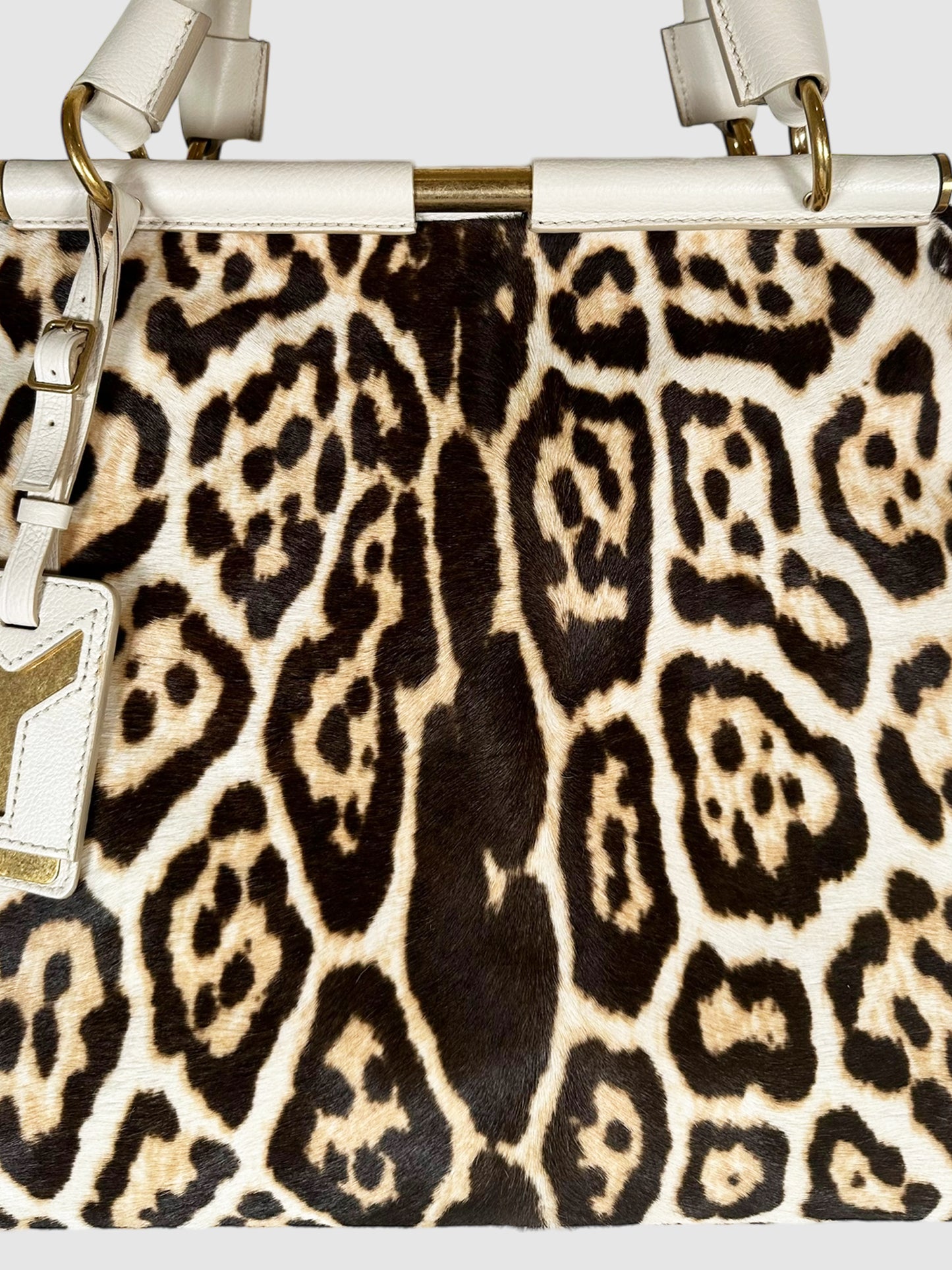 Leopard Print Majorelle Bag