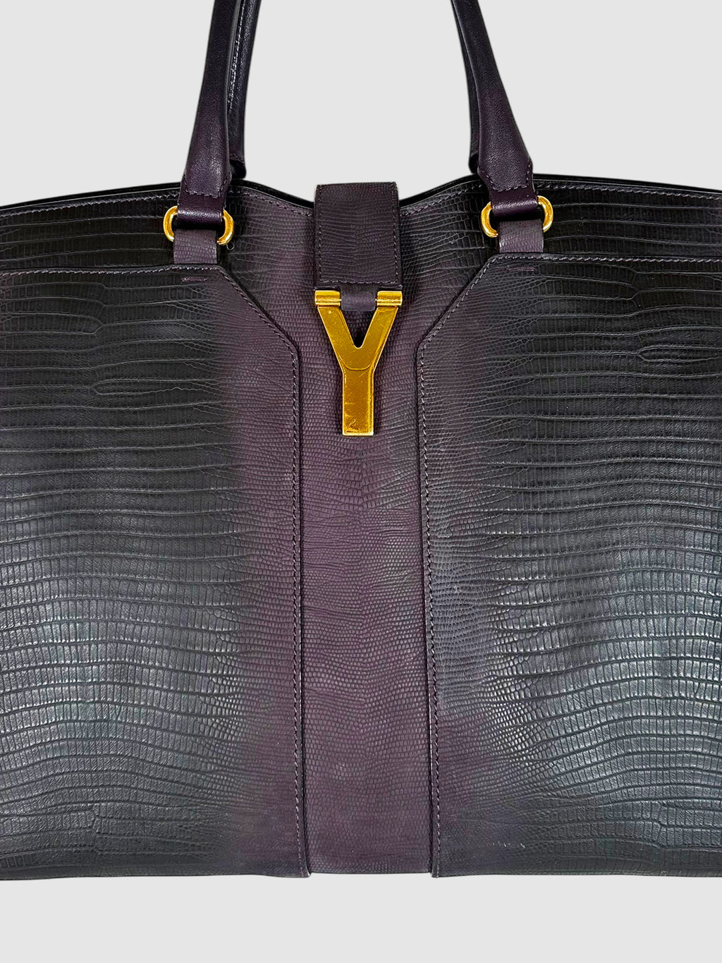 Lizard Embossed Cabas Chyc Bag