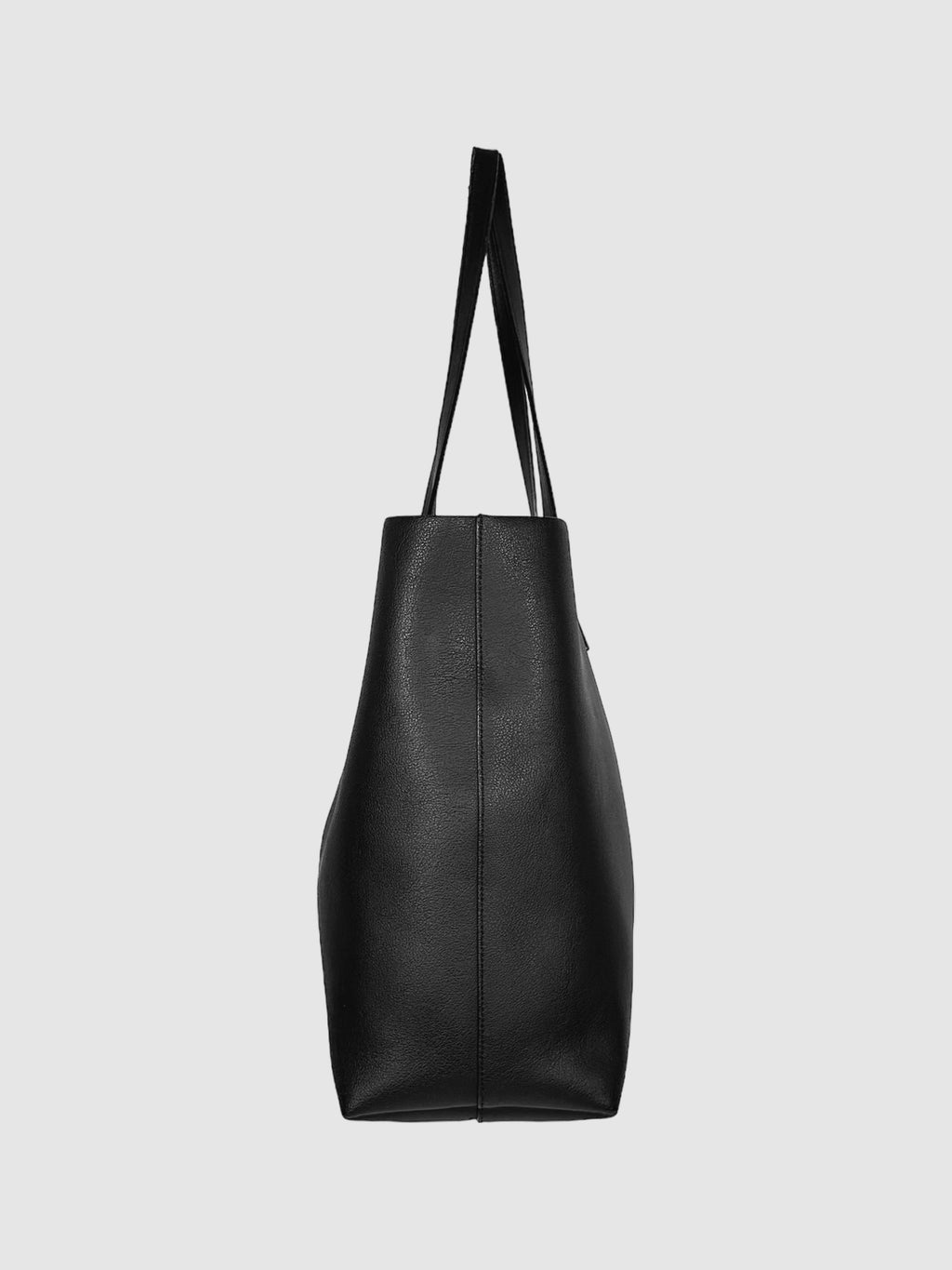 Leather Shopping Tote Bag