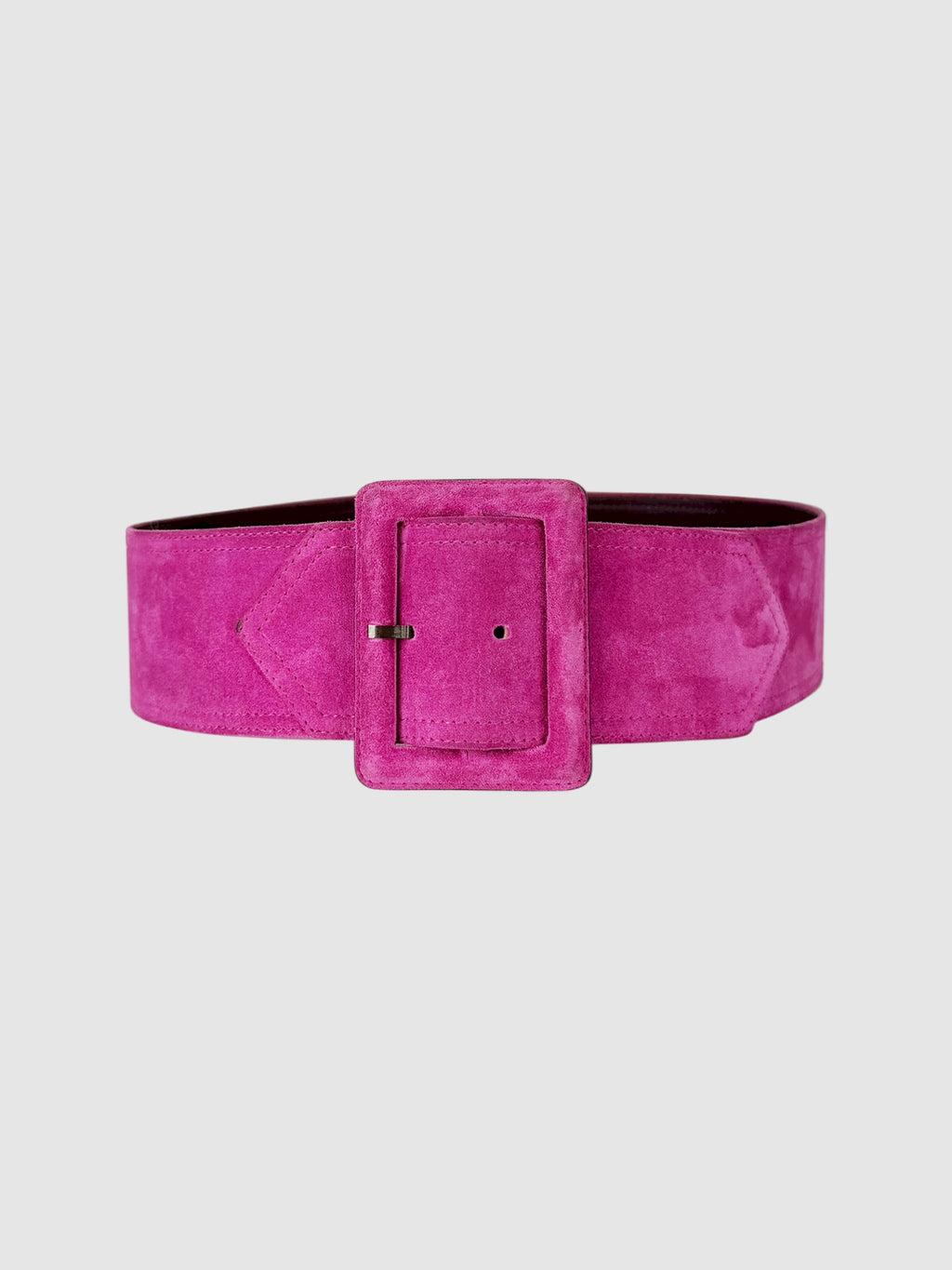 Suede Wide Belt