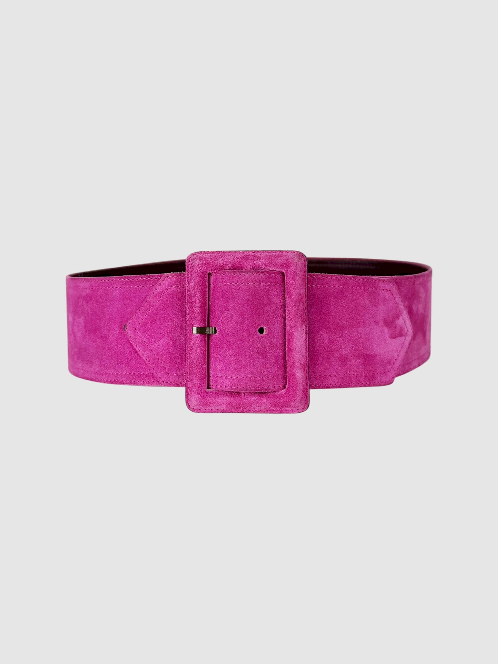 Suede Wide Belt