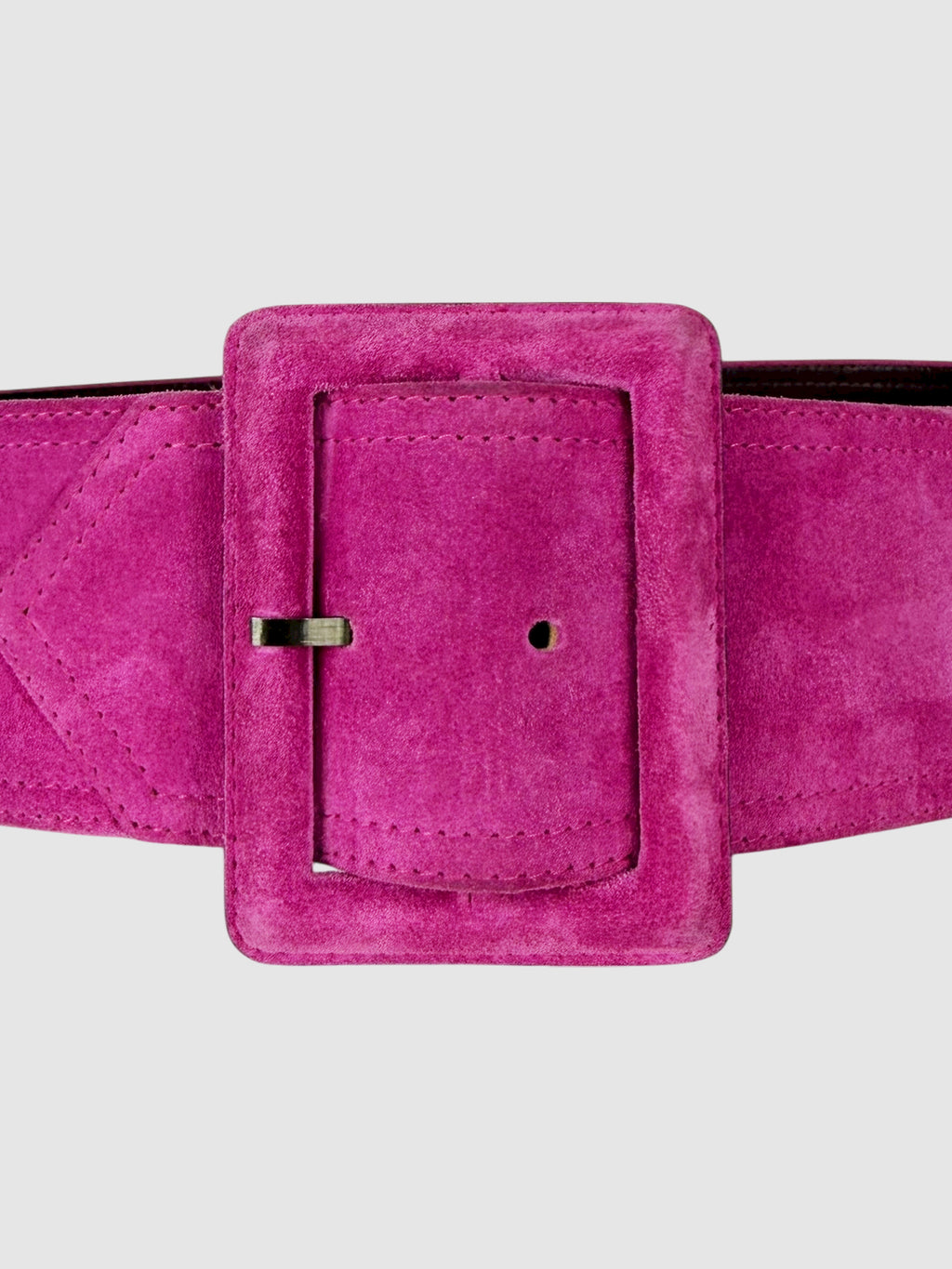 Suede Wide Belt