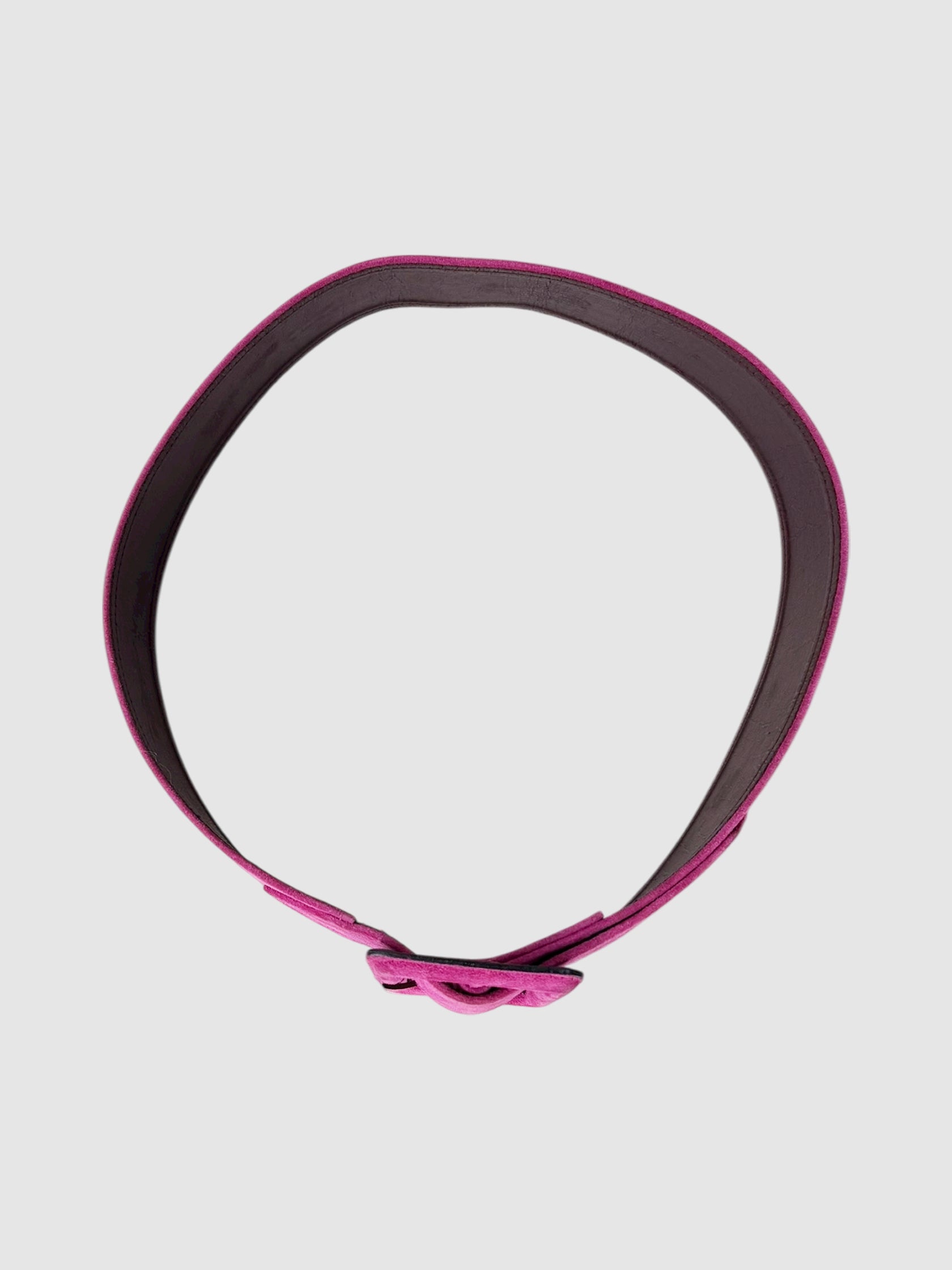 Suede Wide Belt