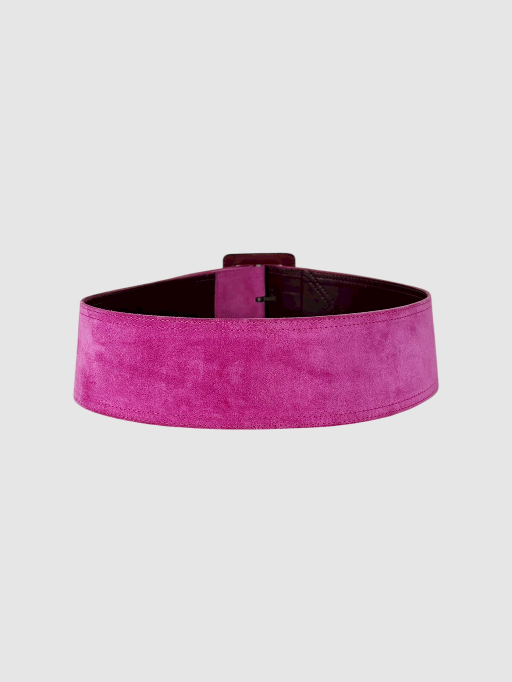 Suede Wide Belt