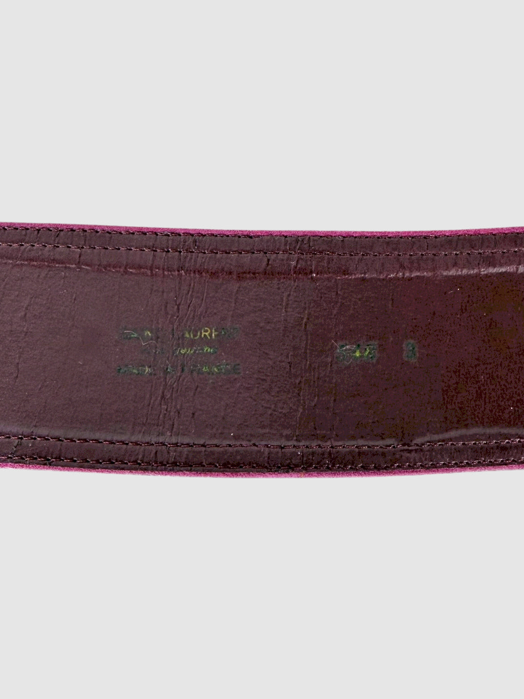 Suede Wide Belt