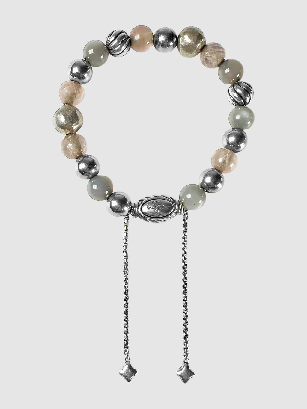 David Yurman Moonstone Beaded Bracelet luxury designer resale consignment Toronto secondhand Canada 