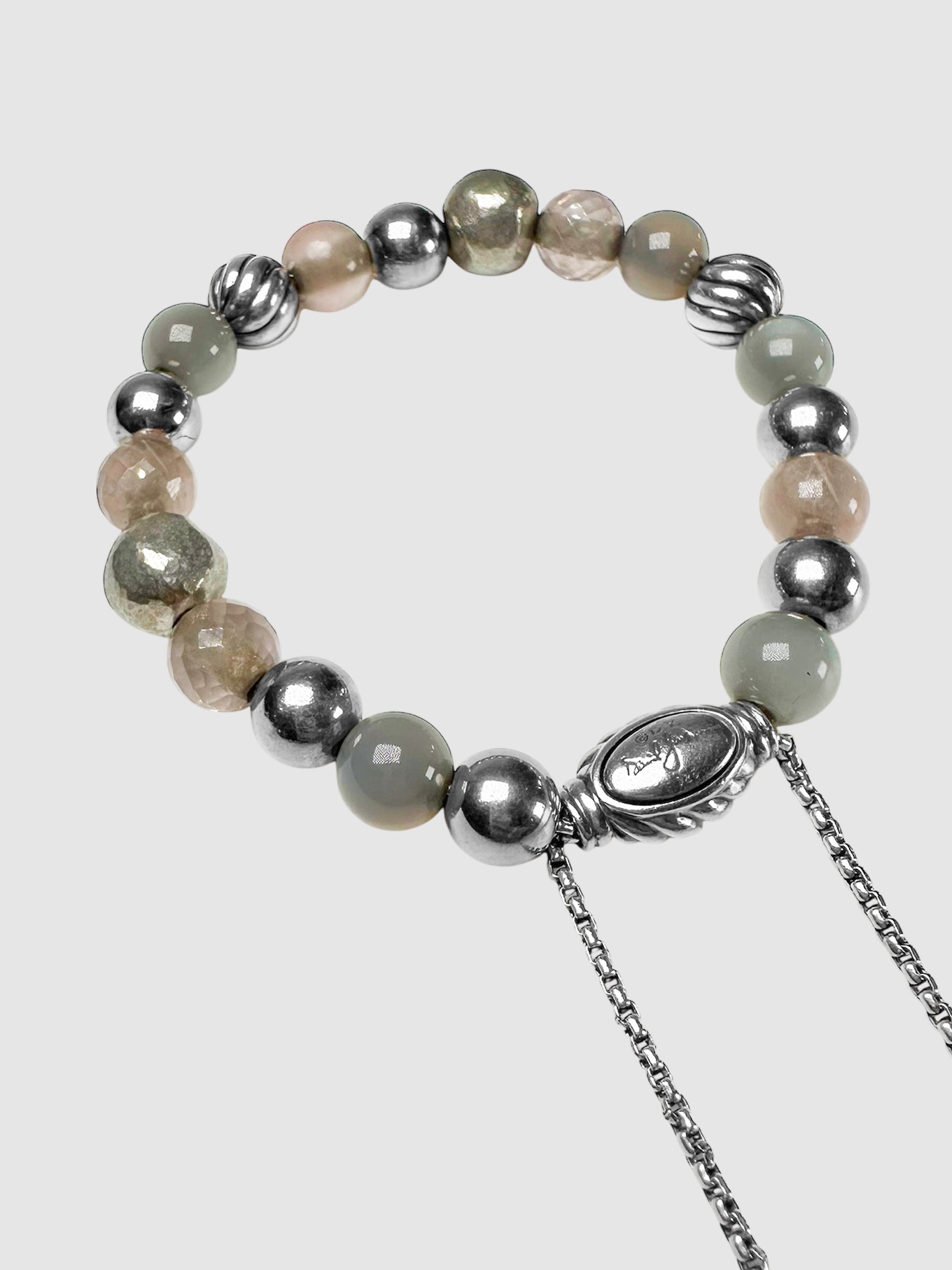 Moonstone Beaded Bracelet