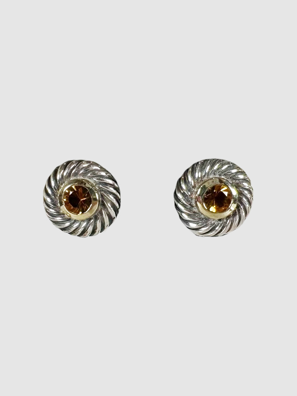 Citrine Cooke Stud Earrings
