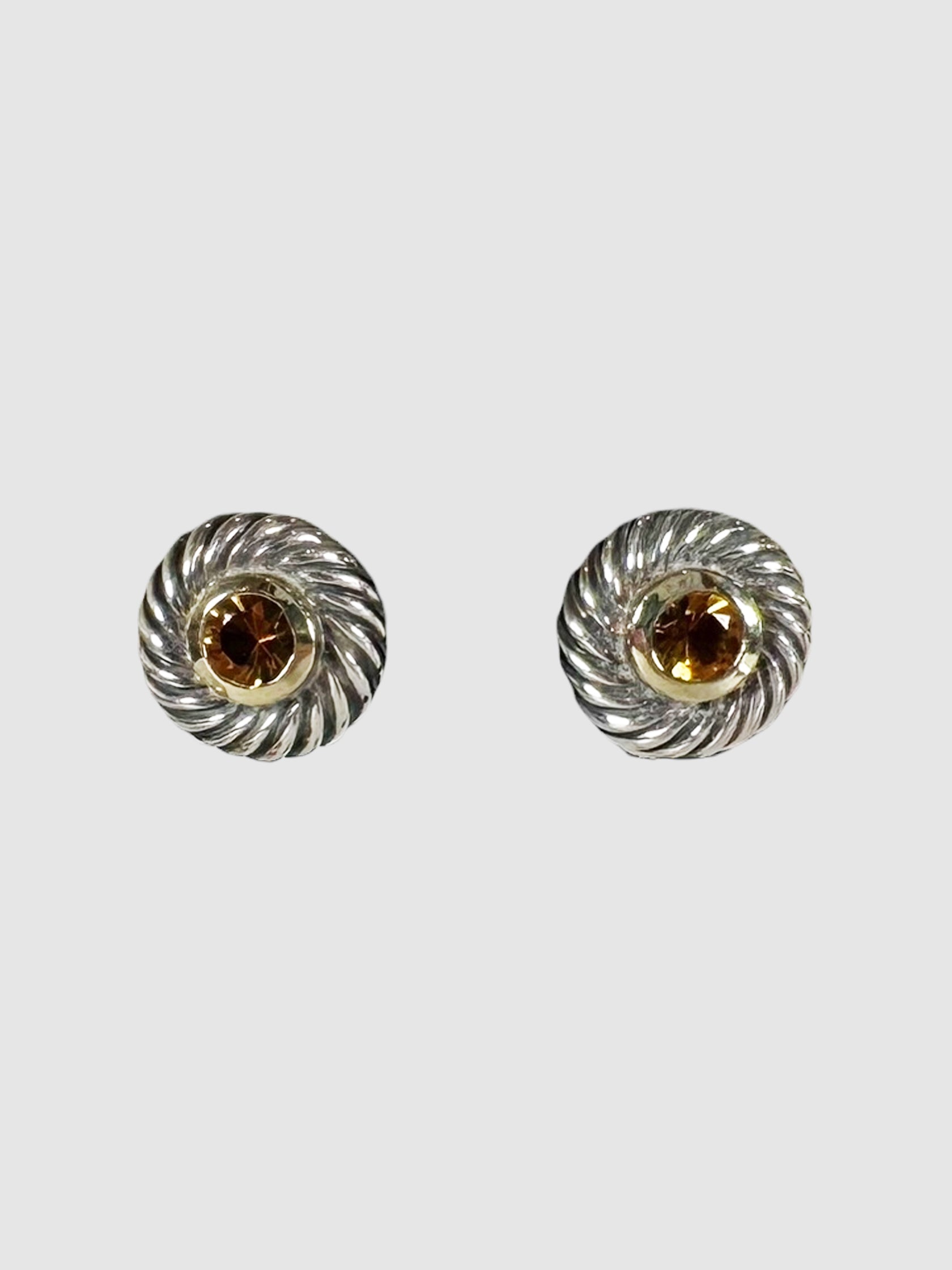 Citrine Cooke Stud Earrings