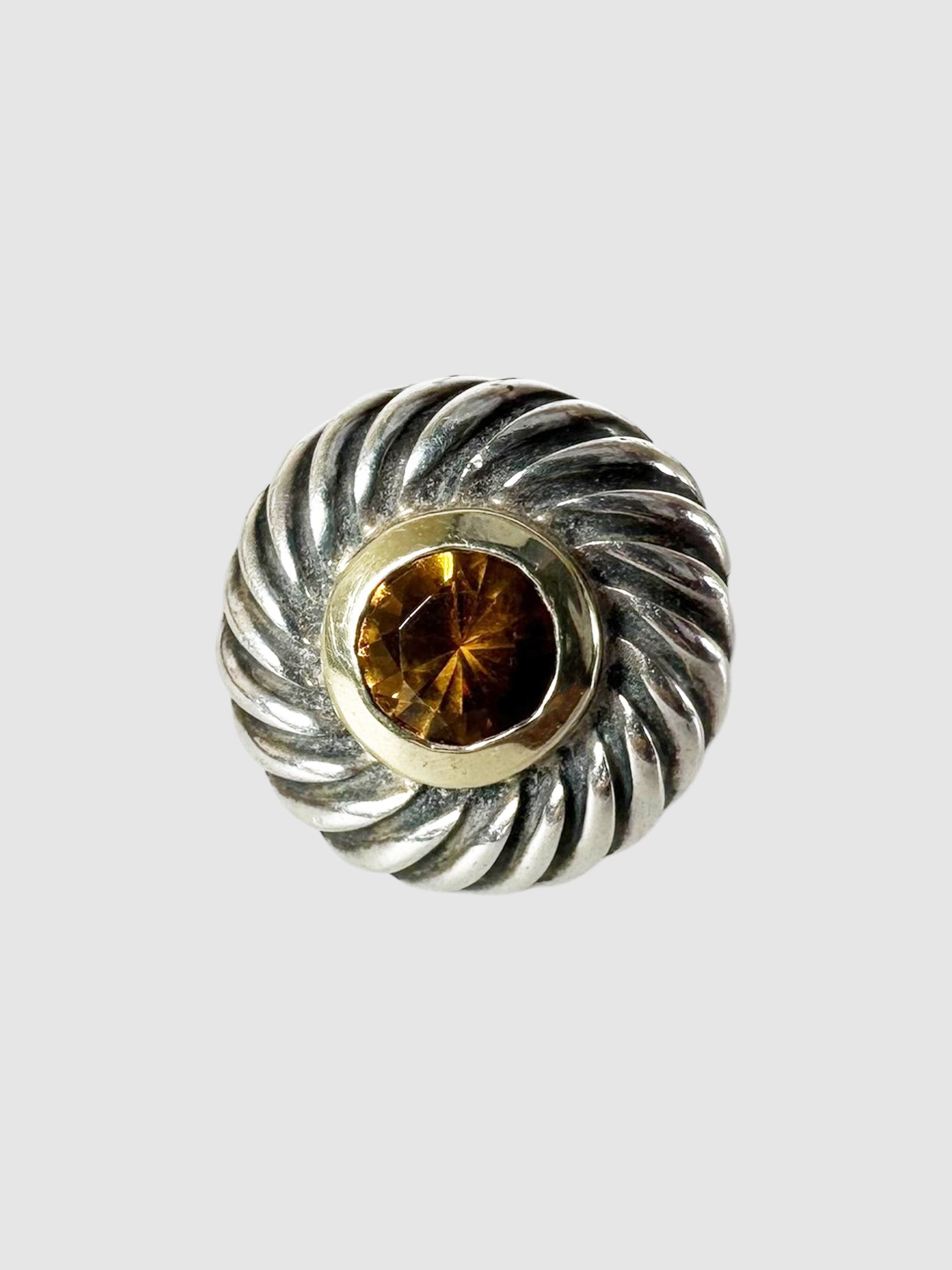 Citrine Cooke Stud Earrings